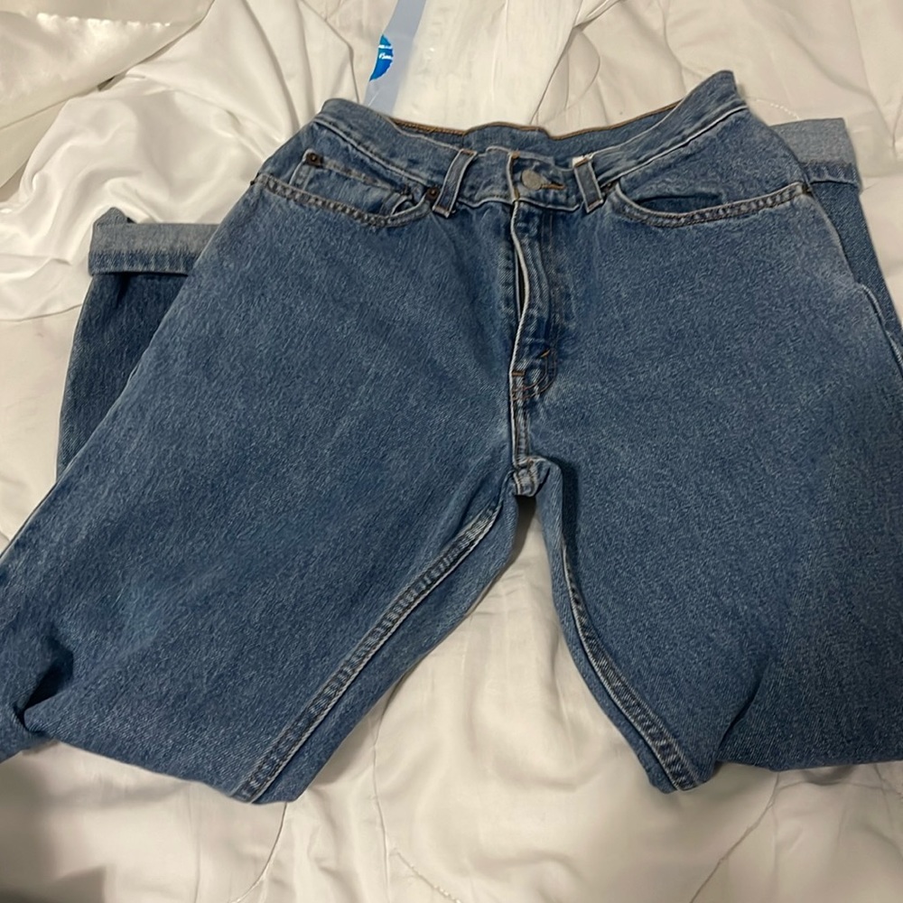 Vintage Levi’s 550 High Waist Mom Jeans juniors sz 7